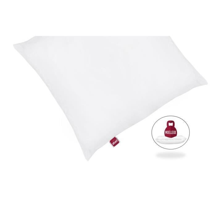 Lot de 2 oreillers ultra confort 60 x 60 cm Abeil - Photo n°2