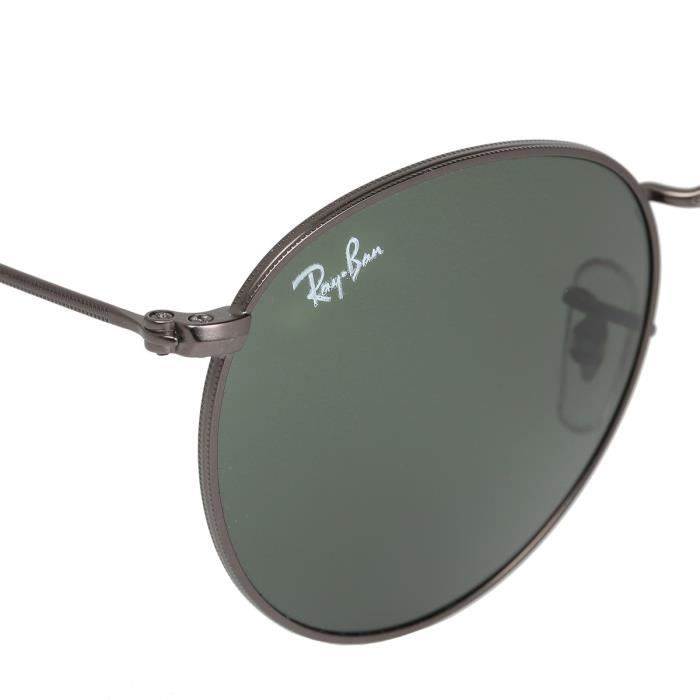 Lunettes de soleil Ray-Ban Round Metal RB3447-029 53 - Photo n°3
