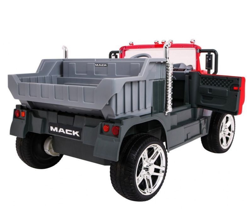 Mack rouge 2 places Camion enfant électrique - Photo n°2