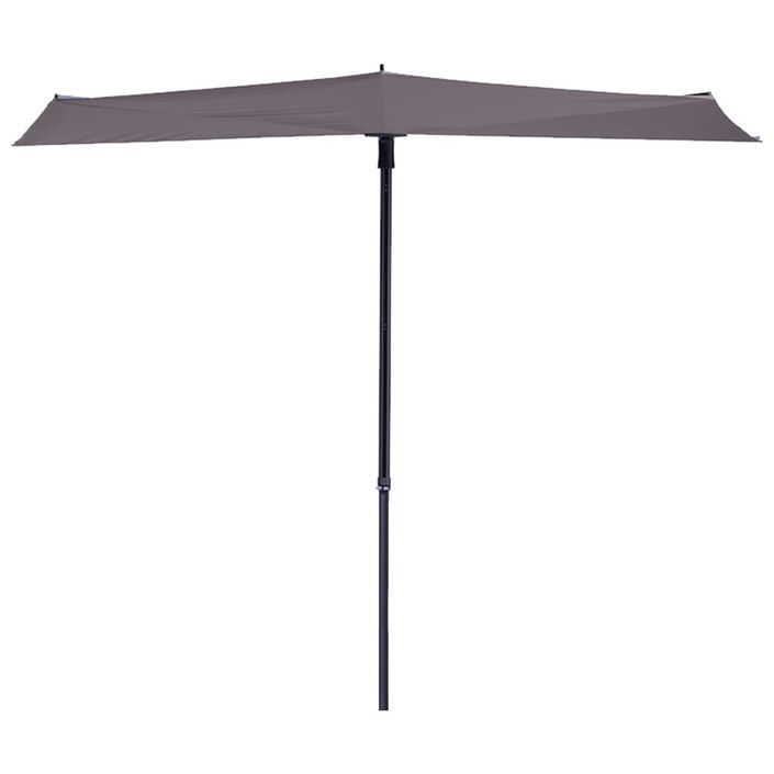 Madison Parasol de balcon Sun Wave 270 x 150 cm Taupe PAC3P015 - Photo n°1