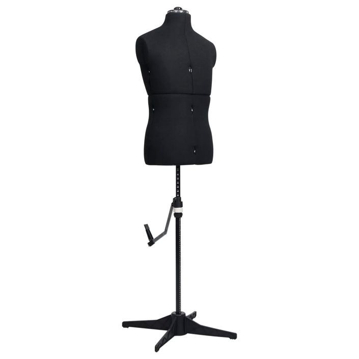 Mannequin de couture ajustable pour homme Noir Taille 37-45 - Photo n°1