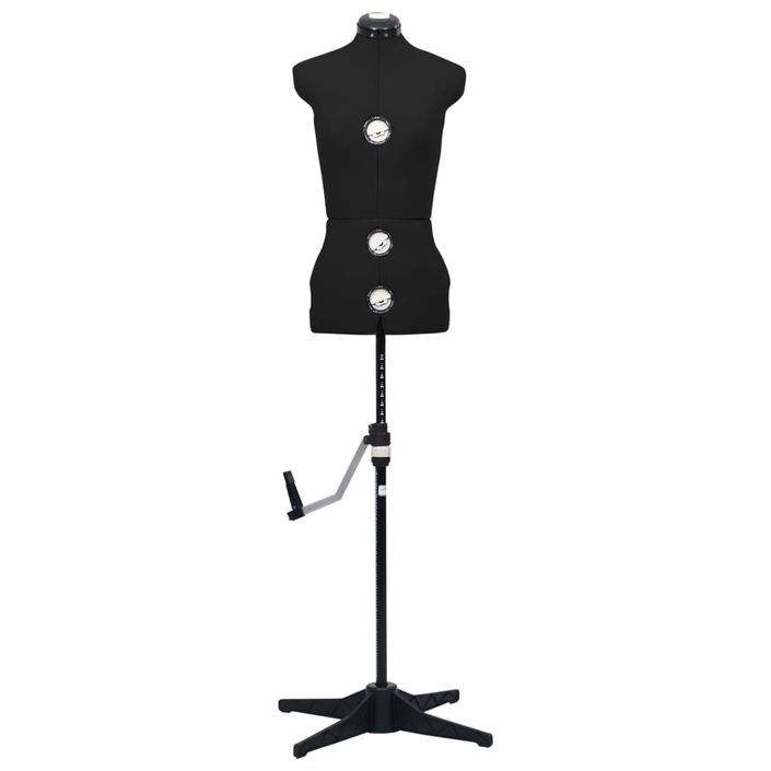 Mannequin de robe ajustable pour femme Noir S Taille 33-40 - Photo n°4