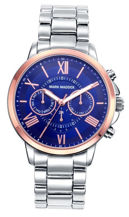 Mark Maddox Casual Hm6011-33 . Chronograph - 38 Mm - Wr 3 Atm - Photo n°1