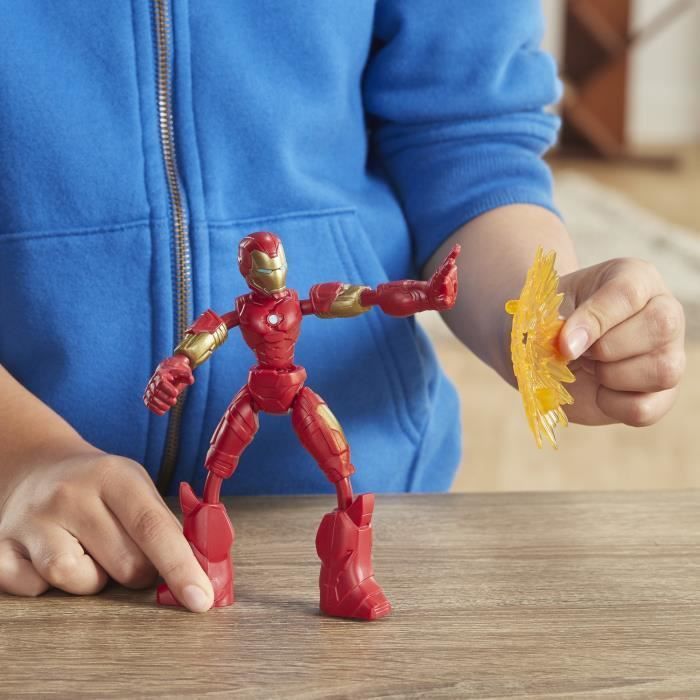 Marvel Avengers  Figurine Iron Man Bend & Flex  15 cm - Photo n°4