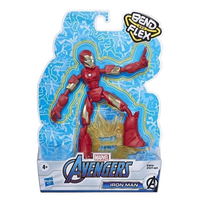 Marvel Avengers  Figurine Iron Man Bend & Flex  15 cm - Photo n°6