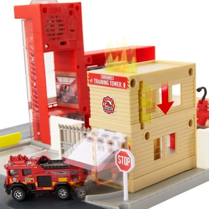 MATCHBOX Caserne de Pompiers - Circuit / Petite Voiture - 3 ans et + - Photo n°4