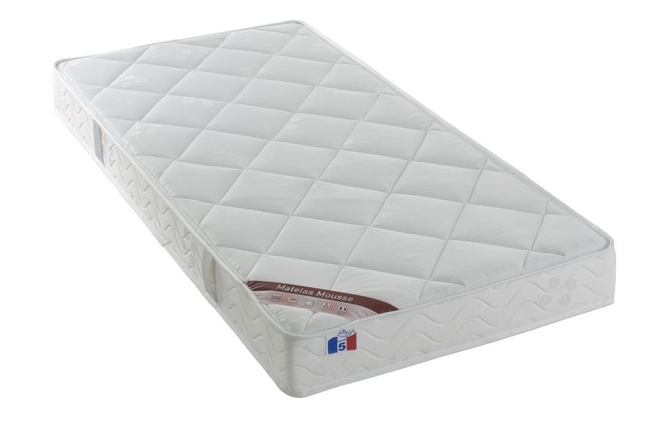 Matelas 17 cm en mousse Mercure - Protection anti-bactéries - Photo n°1