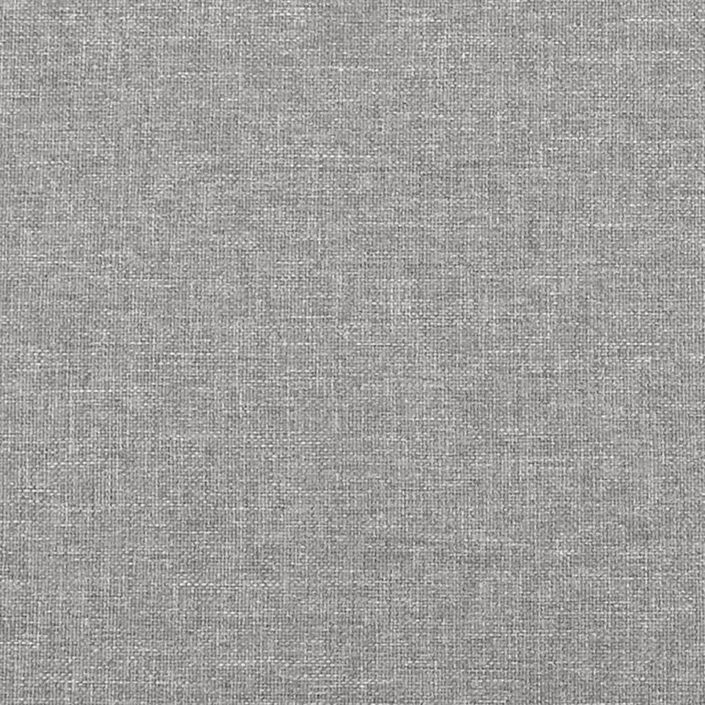 Matelas de lit à ressorts ensachés gris clair 120x190x20 cm - Photo n°6