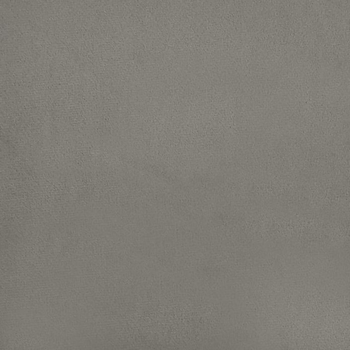 Matelas de lit à ressorts ensachés gris clair 120x190x20 cm - Photo n°6