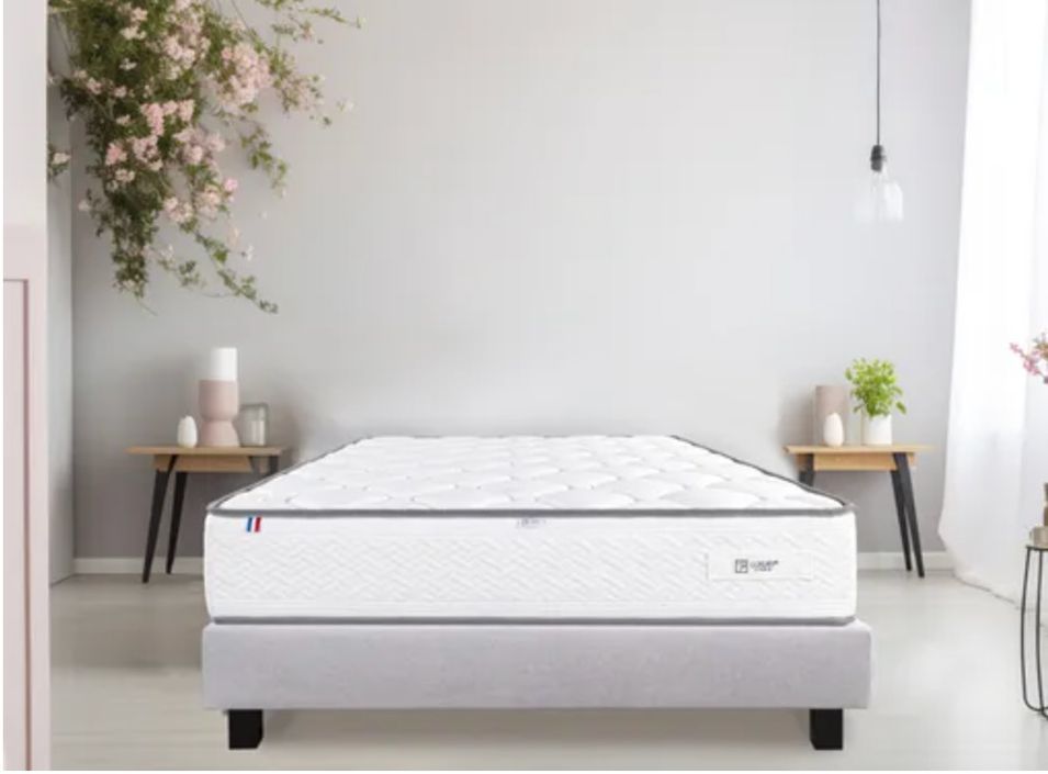 Matelas ferme 20 cm Empiro - Mousse à mémoire de forme hypoallergénique pour un confort sain - Photo n°4