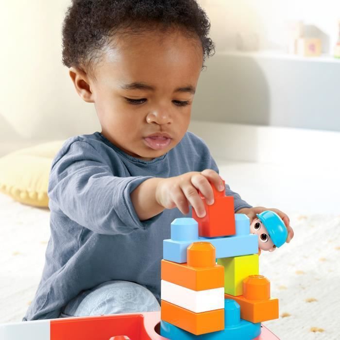 Mega Bloks - Tourni Wagon - jouet de construction - 1er age - 12 mois et + - Photo n°6