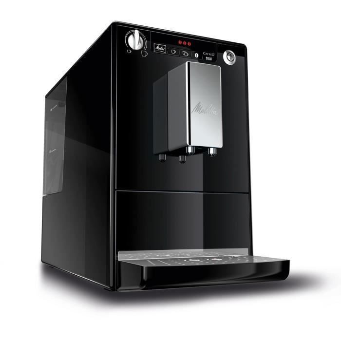 MELITTA E950-101 Machine expresso automatique avec broyeur Caffeo Solo - Noir - Photo n°1