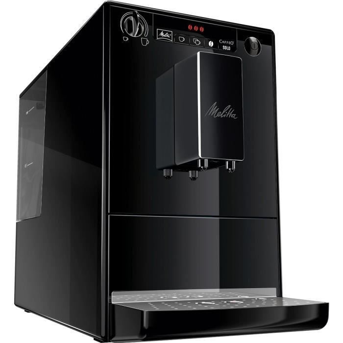 MELITTA E950-222 Machine expresso automatique avec broyeur Caffeo Solo - Noir Pur - Photo n°2