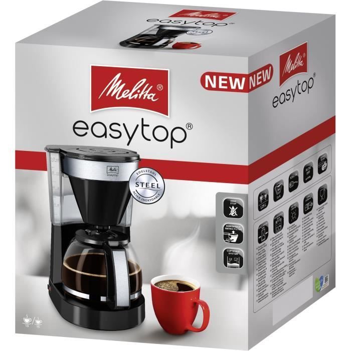 MELITTA Easy Top II 1023-04 - Cafetiere filtre - 1050 W - Noir - Photo n°3