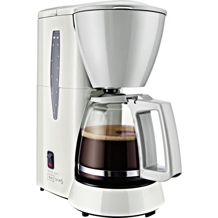 MELITTA M720-1/1 Cafetiere Single 5 M720-1/1 Blanc - Photo n°1