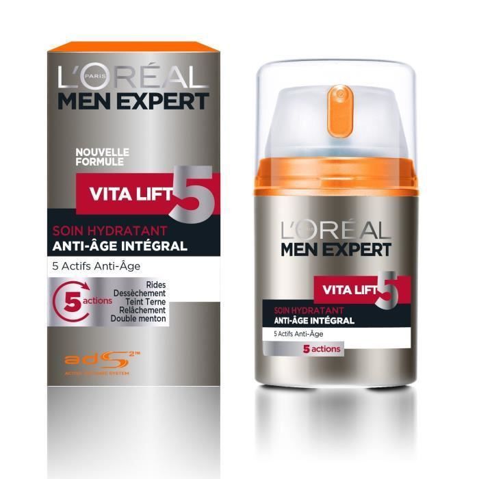 MEN EXPERT - Vitalift Homme Soin Hydratant Anti-âge Global - 50 ml - Photo n°1