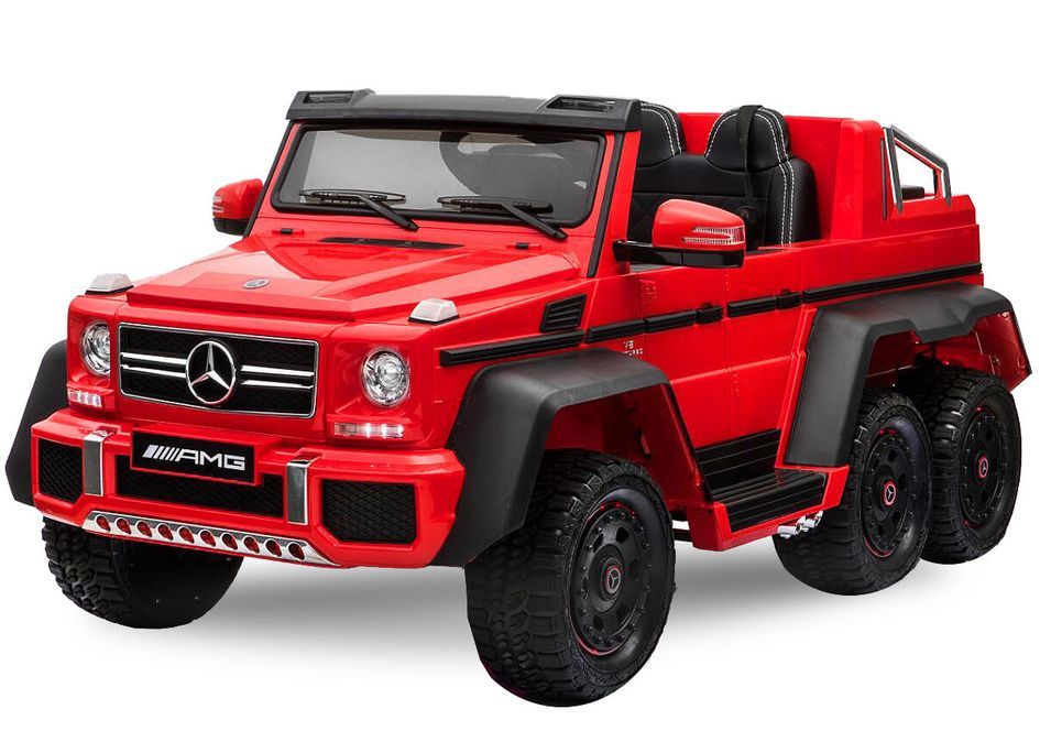 Mercedes G63 AMG rouge Voiture enfant électrique Mercedes - Photo n°1