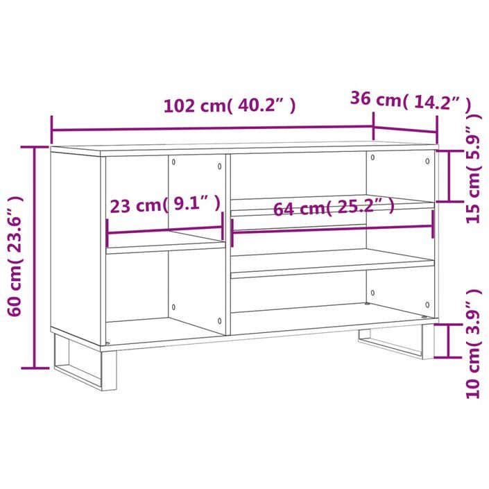 Meuble à chaussures Briko – Style et rangement optimal - Photo n°9