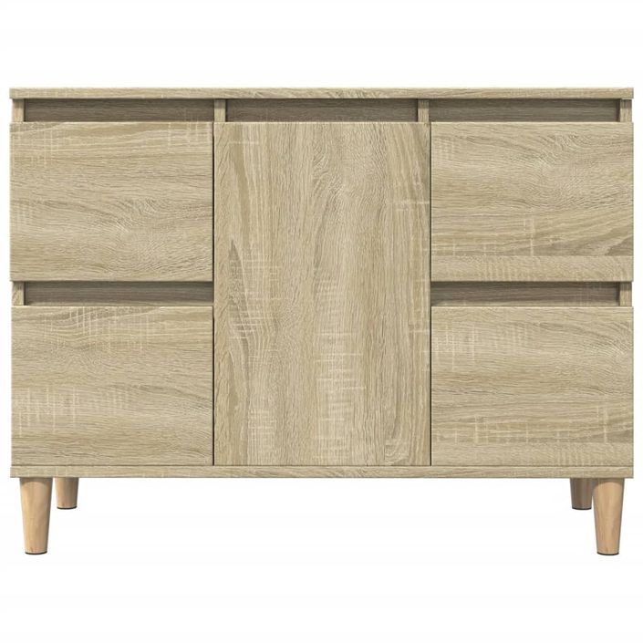 Meuble d'évier chêne sonoma 80x33x60 cm bois d'ingénierie - Photo n°5