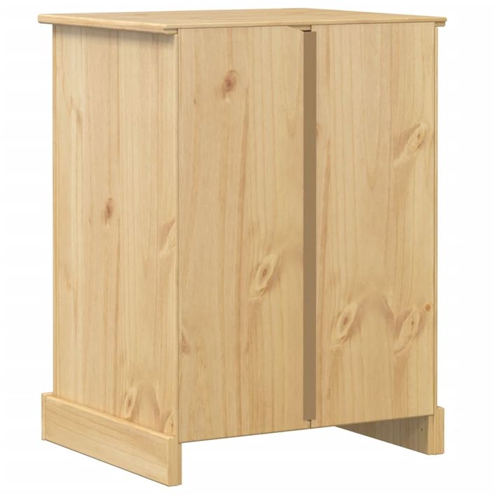 Meuble HiFi Corona 60x50x82 cm bois de pin massif - Photo n°6