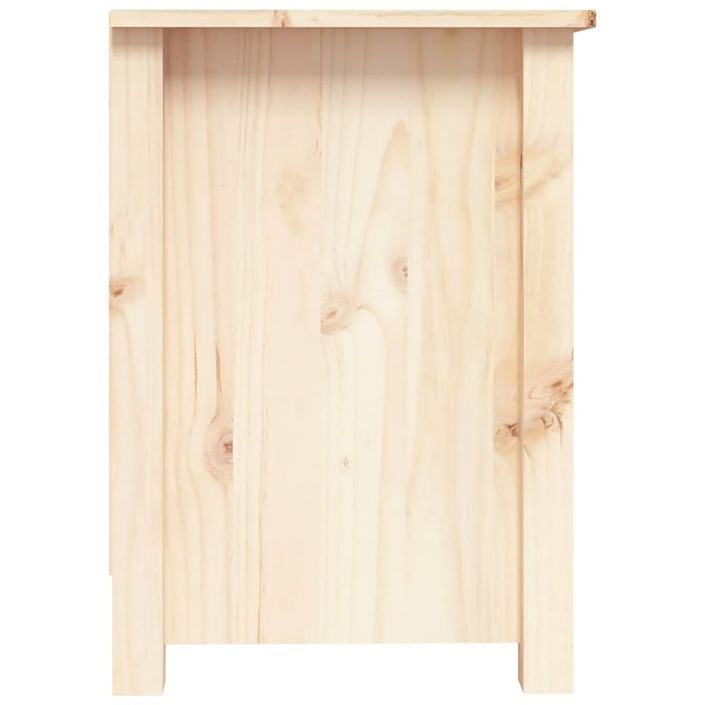 Meuble TV 103x36,5x52 cm Bois de pin massif - Photo n°5