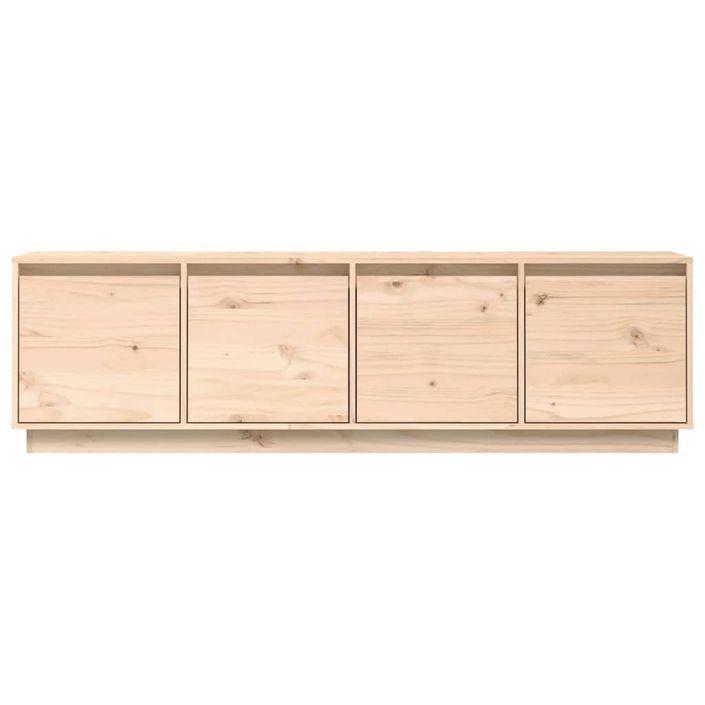 Meuble TV 156x37x45 cm Bois de pin massif - Photo n°6