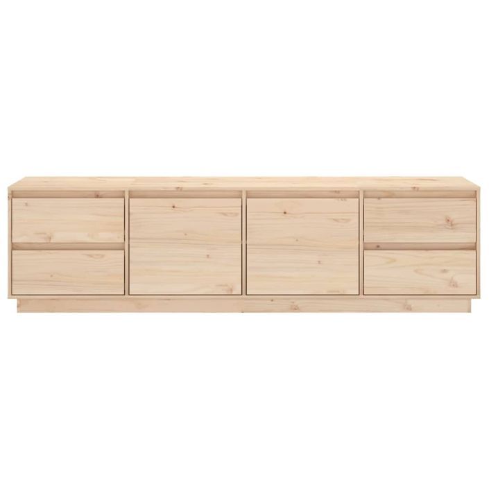 Meuble TV 176x37x47,5 cm Bois de pin massif - Photo n°6