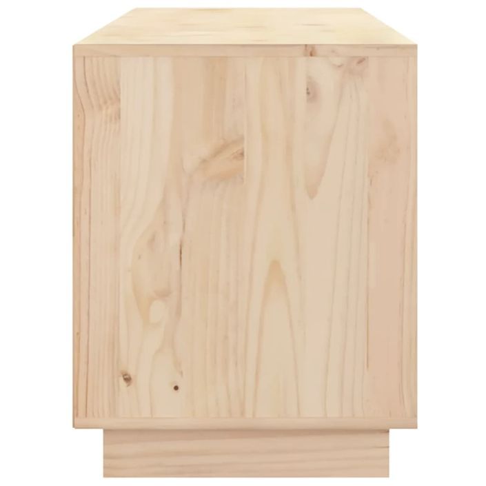 Meuble TV 176x37x47,5 cm Bois de pin massif - Photo n°7