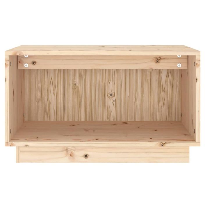 Meuble TV 60x35x35 cm Bois de pin massif - Photo n°2