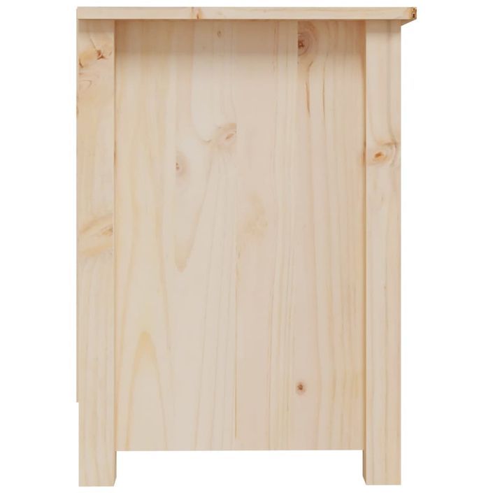 Meuble TV 70x36,5x52 cm Bois de pin massif - Photo n°8