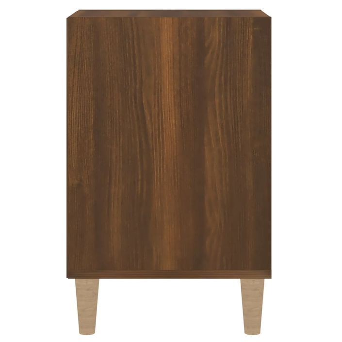 Meuble TV Chêne marron 100x35x55 cm Bois d'ingénierie - Photo n°7