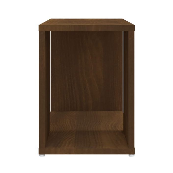 Meuble TV Chêne marron 60x24x32 cm Bois d'ingénierie - Photo n°6