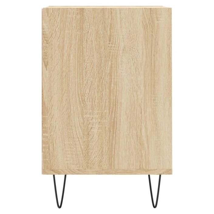 Meuble TV Chêne sonoma 100x35x55 cm Bois d'ingénierie - Photo n°7