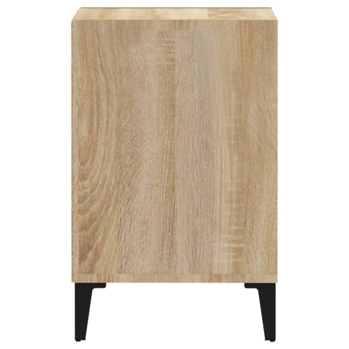 Meuble TV Chêne sonoma 100x35x55 cm Bois d'ingénierie - Photo n°7