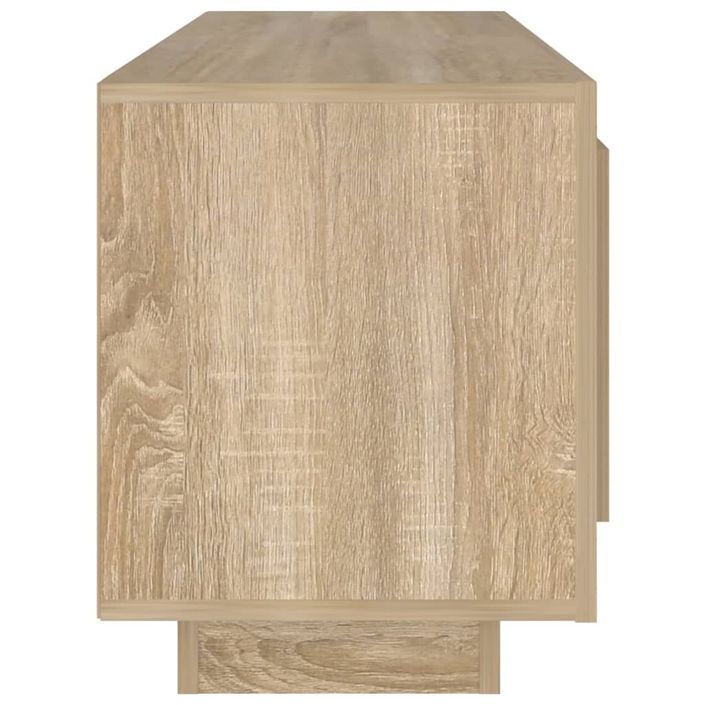 Meuble TV Chêne sonoma 102x35x45 cm Bois d'ingénierie - Photo n°4