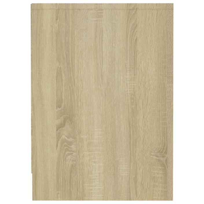 Meuble TV Chêne sonoma 102x37,5x52,5 cm Bois d'ingénierie - Photo n°4