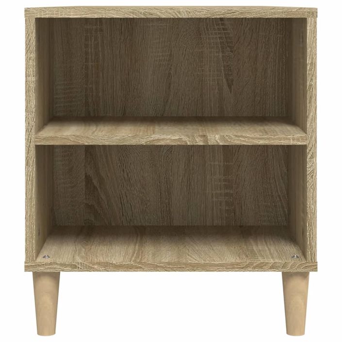 Meuble TV Chêne sonoma 102x44,5x50 cm Bois d'ingénierie - Photo n°8