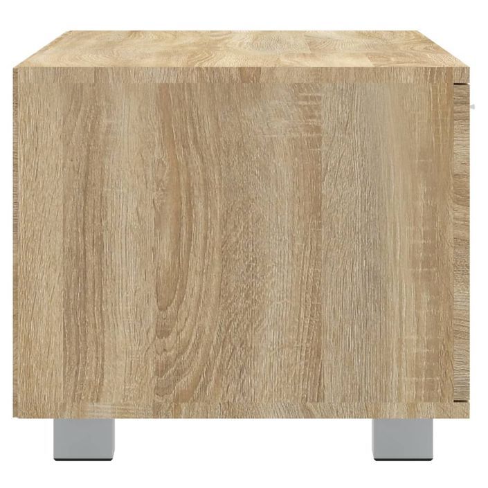 Meuble TV Chêne sonoma 120x40,5x35 cm Bois d'ingénierie - Photo n°6