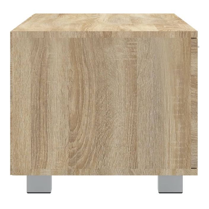 Meuble TV Chêne sonoma 140x40,5x35 cm Bois d'ingénierie - Photo n°6