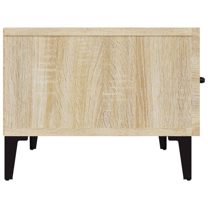 Meuble TV Chêne sonoma 150x34,5x30 cm Bois d'ingénierie - Photo n°8