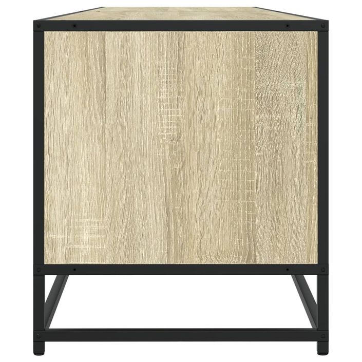 Meuble TV chêne sonoma 180x40x46 cm bois d'ingénierie - Photo n°5