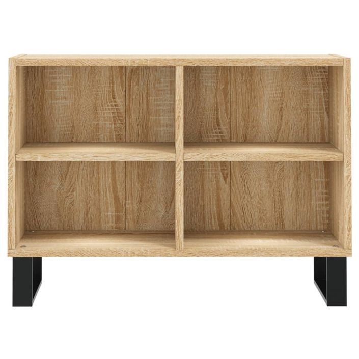 Meuble TV chêne sonoma 69,5 x 30 x 50 cm bois d'ingénierie - Photo n°4