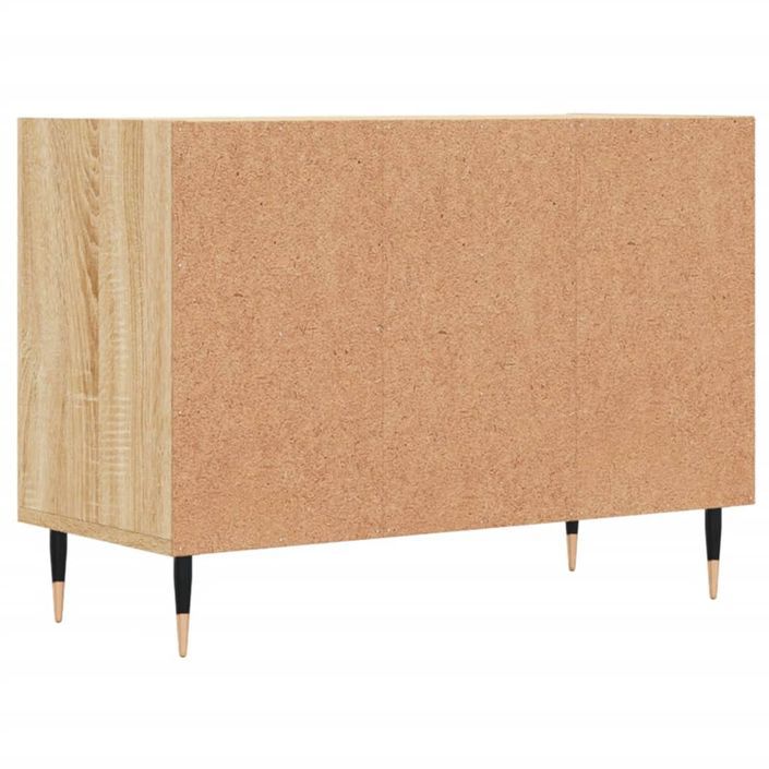 Meuble TV chêne sonoma 69,5 x 30 x 50 cm bois d'ingénierie - Photo n°6