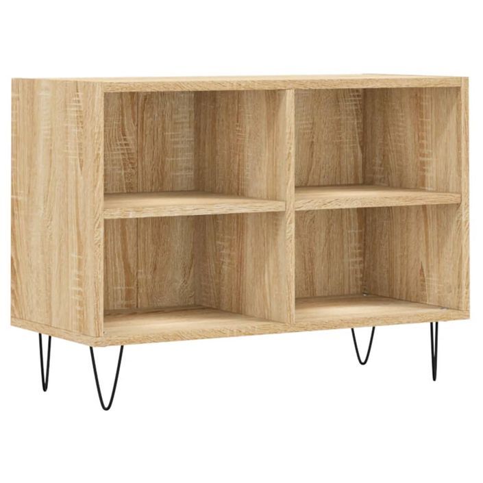 Meuble TV chêne sonoma 69,5 x 30 x 50 cm bois d'ingénierie - Photo n°1