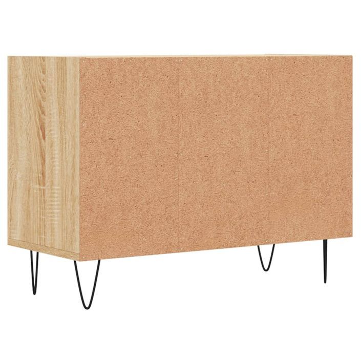 Meuble TV chêne sonoma 69,5 x 30 x 50 cm bois d'ingénierie - Photo n°6