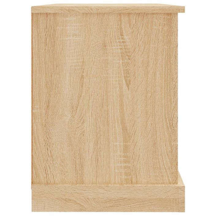 Meuble TV chêne sonoma 73x35,5x47,5 cm bois d'ingénierie - Photo n°8