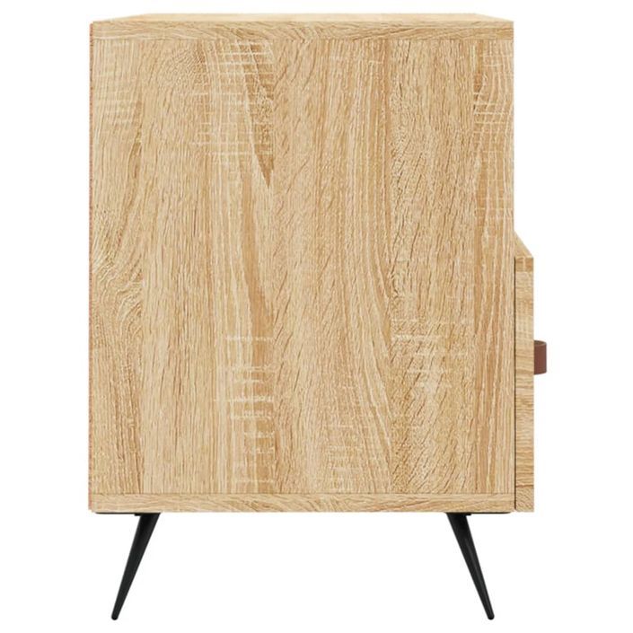 Meuble TV Chêne sonoma 80x36x50 cm Bois d'ingénierie - Photo n°7