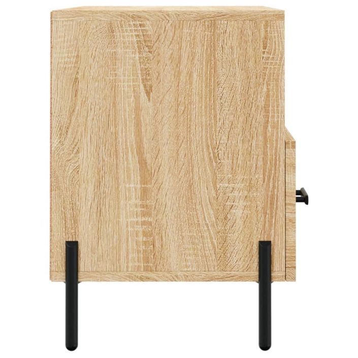 Meuble TV Chêne sonoma 80x36x50 cm Bois d'ingénierie - Photo n°7