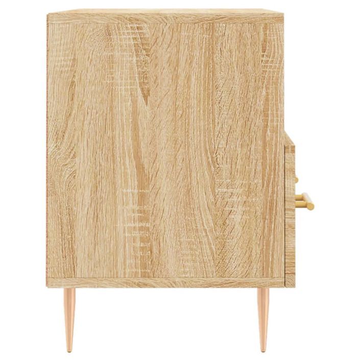 Meuble TV Chêne sonoma 80x36x50 cm Bois d'ingénierie - Photo n°7