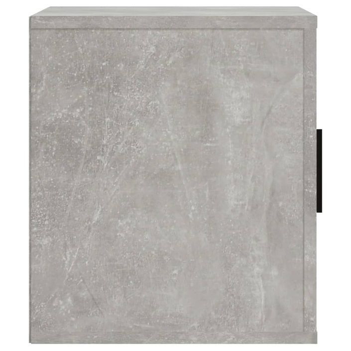 Meuble TV Gris béton 100x35x40 cm Bois d'ingénierie - Photo n°6